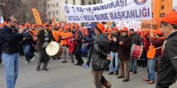 ANTALYA 1 NO’LU ŞUBE- 15 ŞUBAT KÖLELİK DÜZENİNE SON MİTİNGİ