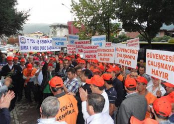 Bursa 1 No’lu Şube – AKP İl Başkanlığı Önünde Kitlesel Basın Açıklaması