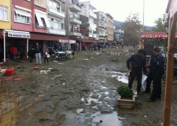 Bursa 2 No’lu Şube – Balıkesir Marmara Adasında Sel Felaketi
