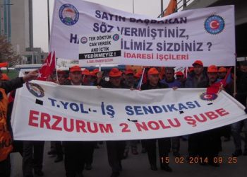 ERZURUM 2 NO’LU ŞUBE – KÖLELİK DÜZENİNE SON MİTİNGİNDEN KARELER