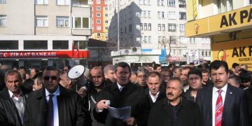 Kayseri 2 No’lu Şube – Kayseri’de Basın Açıklaması