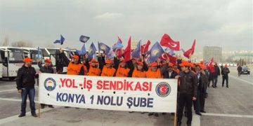 KONYA 1 NO’LU ŞUBE – KÖLELİK DÜZENİNE SON MİTİNGİNDEN KARELER