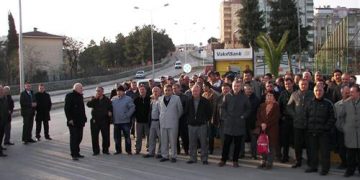 SAMSUN 1 NO’LU ŞUBE – KADRO BEKLEYEN TAŞERON İŞÇİLERİNİN VİZİTE EYLEMİ