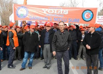 SAMSUN 1 NO’LU ŞUBE – KÖLELİK DÜZENİNE SON MİTİNGİNDEN KARELER