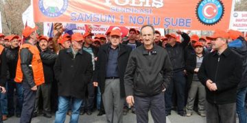 SAMSUN 1 NO’LU ŞUBE – KÖLELİK DÜZENİNE SON MİTİNGİNDEN KARELER