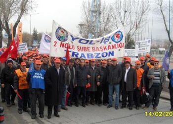 TRABZON 2 NO’LU ŞUBE – KÖLELİK DÜZENİNE SON MİTİNGİNDEN KARELER