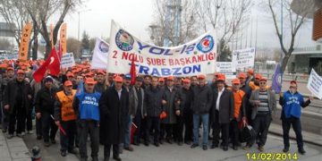 TRABZON 2 NO’LU ŞUBE – KÖLELİK DÜZENİNE SON MİTİNGİNDEN KARELER