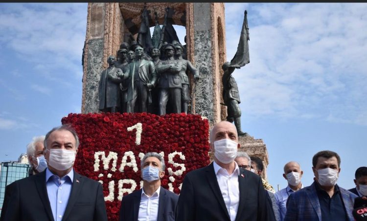 GENEL BAŞKANIMIZ RAMAZAN AĞAR TAKSİM’DE