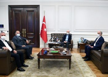 Genel Başkanımız Ramazan AĞAR İçişleri Bakanı Sayın Süleyman SOYLU’yu Makamında Ziyaret Etti