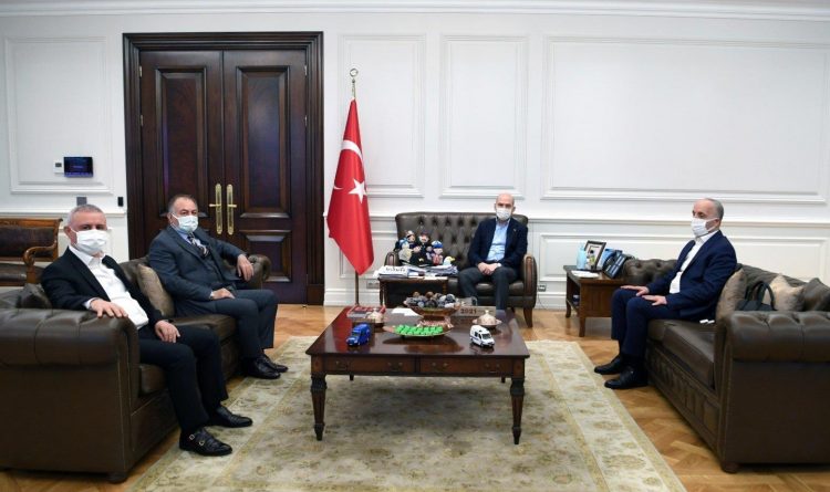 Genel Başkanımız Ramazan AĞAR İçişleri Bakanı Sayın Süleyman SOYLU’yu Makamında Ziyaret Etti