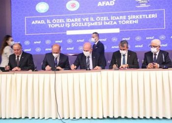 İl Özel İdare Şirketleri ve AFAD’ın 1. Dönem, İl Özel İdarelerinin 8. Dönem Toplu İş Sözleşmesi İmzalandı