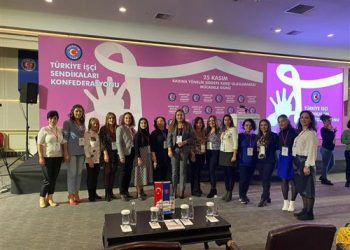 “25 KASIM KADINA YÖNELİK ŞİDDETE KARŞI ULUSLARARASI MÜCADELE GÜNÜ VE PANDEMİ DÖNEMİNDE ÇALIŞMA HAYATINDA KADIN” KONULU EĞİTİM SEMİNERİ GERÇEKLEŞTİRİLDİ