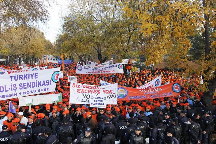 24 KASIM 2014 – KGM ÖNÜNDEKİ KİTLESEL BASIN AÇIKLAMAMIZDAN KARELER…