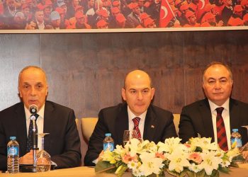 Başkanlar Kurulumuza Çalışma ve Sosyal Güvenlik Bakanımız Sayın Süleyman Soylu Katıldı