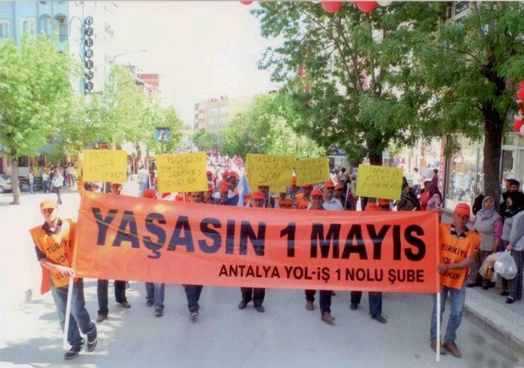 Antalya 1 No’lu Şube – 1 MAYIS 2013