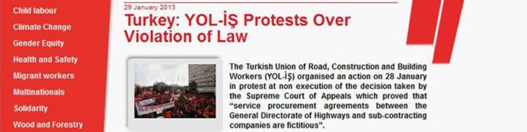 Eylemimiz Dünya Gündeminde