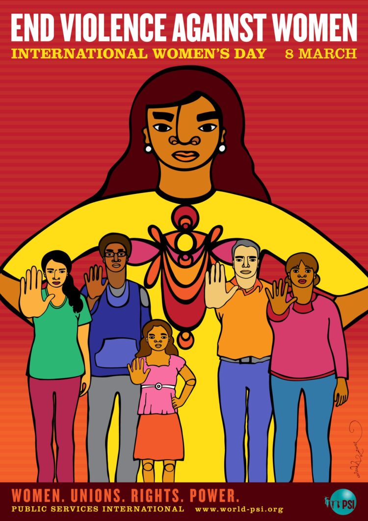 BWI ve PSI’dan Emekçi Kadınlara