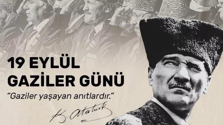19 EYLÜL GAZİLER GÜNÜ KUTLU OLSUN