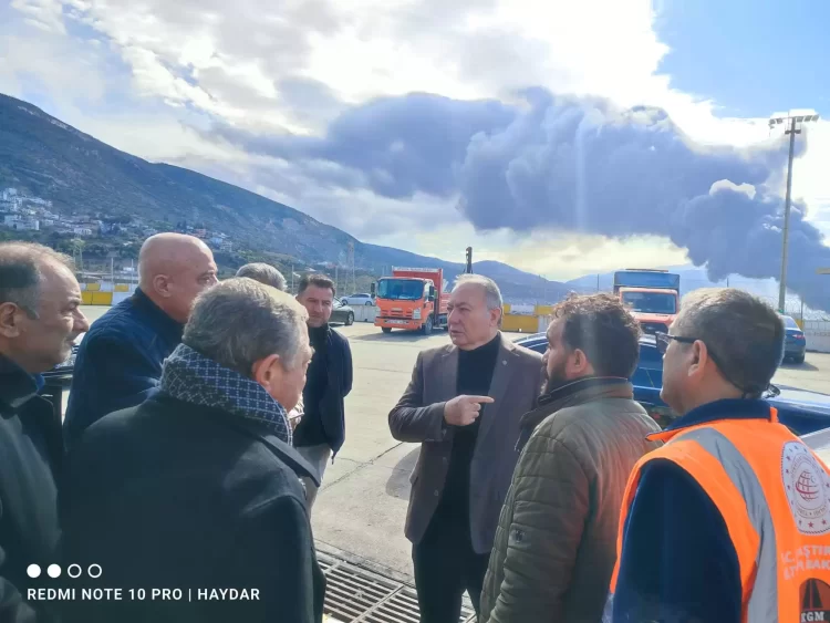 Genel Başkanımız Ramazan AĞAR Deprem Bölgesinde