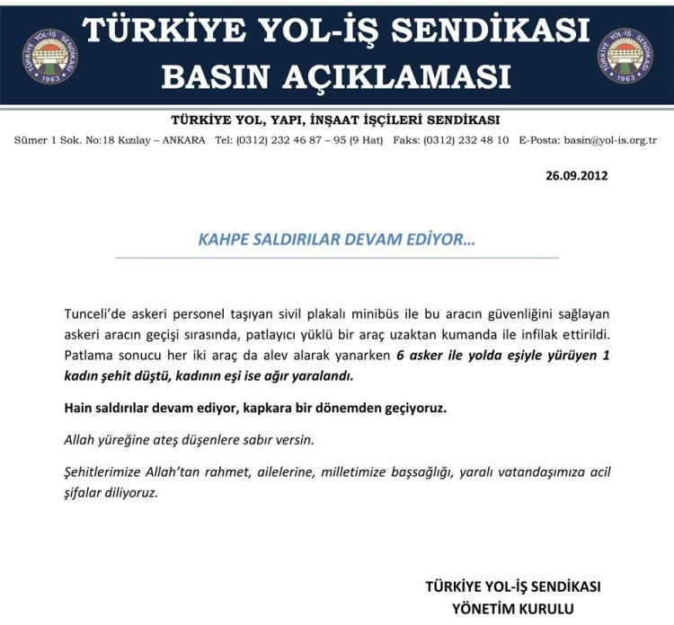 KAHPE SALDIRILAR DEVAM EDİYOR…